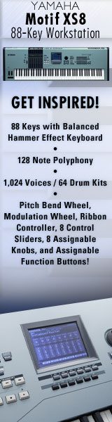 Click here to see the Yamaha Motif XS8 88-Key Workstation
