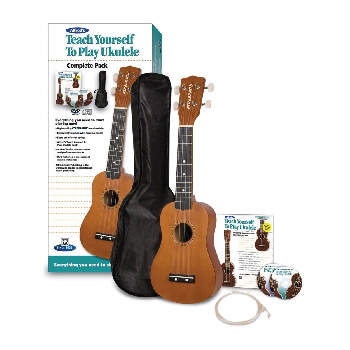 Alfred Music Publishing Alfred's Teach Yourself to Play Ukulele Starter Pack