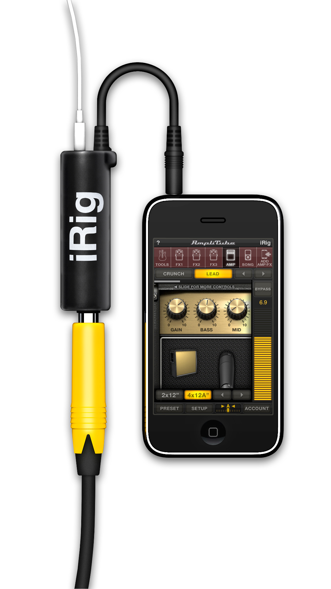 IK Multimedia IK Multimedia AmpliTube iRig iPhone Audio Interface Adapter