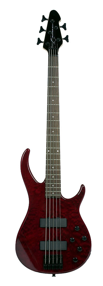 Peavey Peavey Millennium Bass 5 AC BXP Active Bass Guitar, 5 String - Maroon