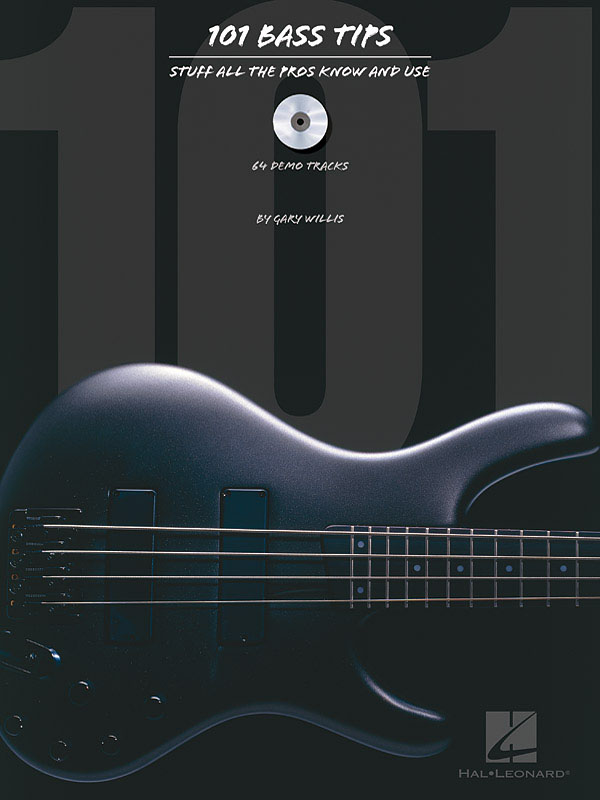 Hal Leonard 101 Bass Tips CD/Book Combo