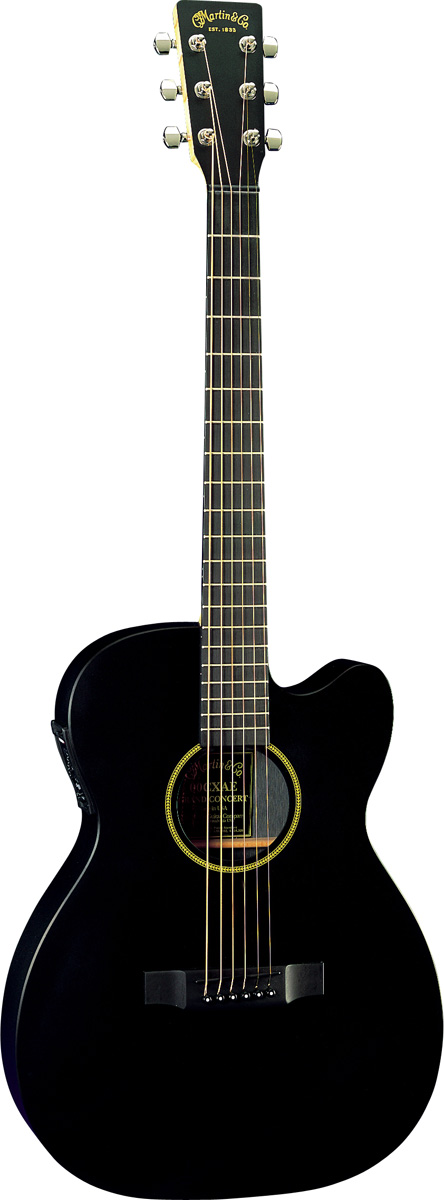 Martin Martin X-Series 00CXAE Acoustic-Electric Cutaway Thinbody Guitar - Black
