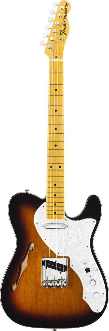 Fender Fender American Vintage 69 Telecaster Thinline (w/ Case) - 2-Color Sunburst