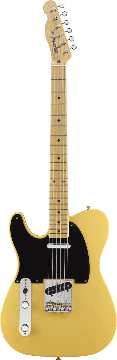 Fender Fender American Vintage '52 Telecaster Left-Handed Electric Guitar - Butterscotch Blonde