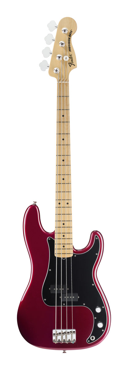 Fender Fender American Special Precision Electric Bass, Maple Neck - Candy Apple Red