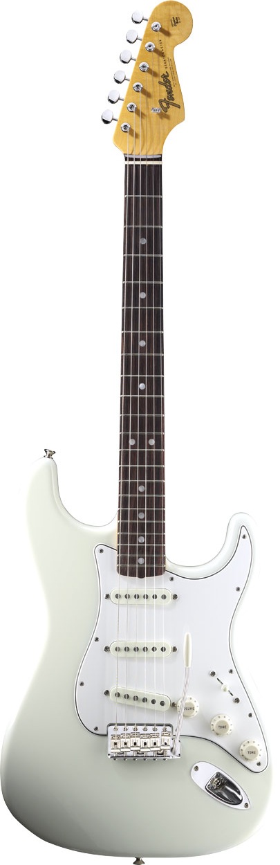 Fender Fender American Vintage '65 Stratocaster Electric Guitar Rosewood - Olympic White