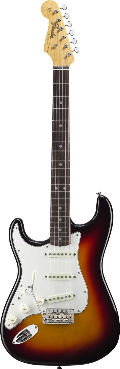 Fender Fender American Vintage '65 Stratocaster Left-Handed Guitar - 3-Color Sunburst