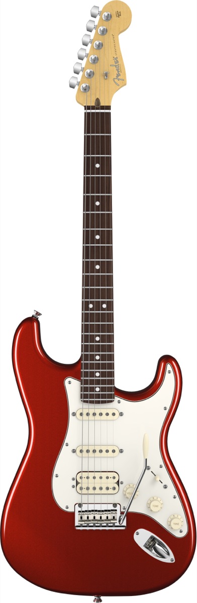 Fender Fender 2012 American Standard Stratocaster HSS Electric Guitar, RW - Mystic Red
