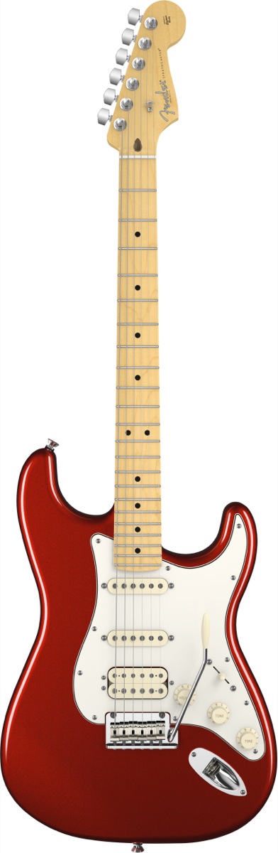 Fender Fender 2012 American Standard Stratocaster HSS Electric Guitar, MN - Mystic Red