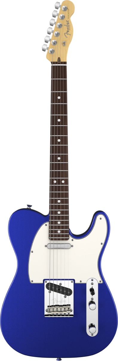 Fender Fender 2012 American Standard Telecaster Electric Guitar, Rosewood - Mystic Blue