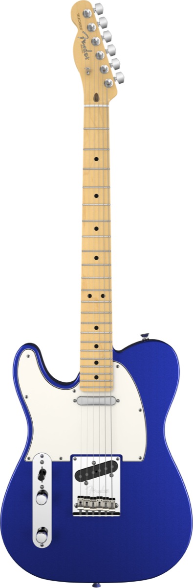 Fender Fender 2012 American Standard Left-Handed Telecaster Guitar, Maple - Mystic Blue