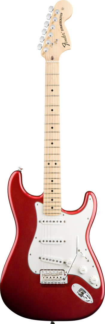 Fender Fender American Special Stratocaster Electric Guitar, Maple - Candy Apple Red