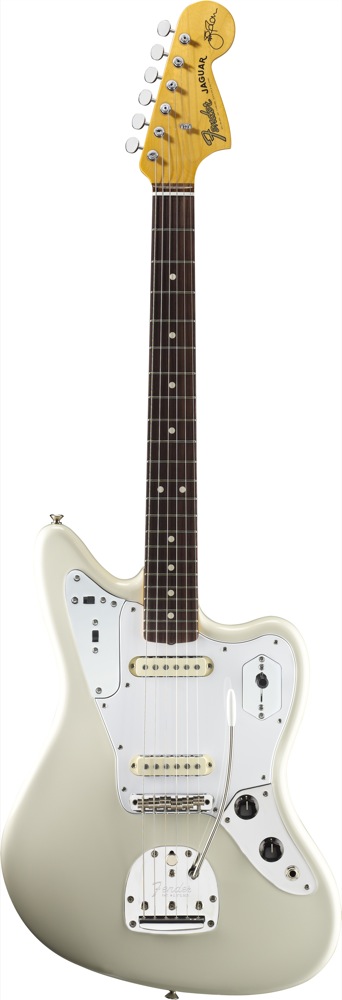Fender Fender Johnny Marr Jaguar Electric Guitar with Case - Olympic White