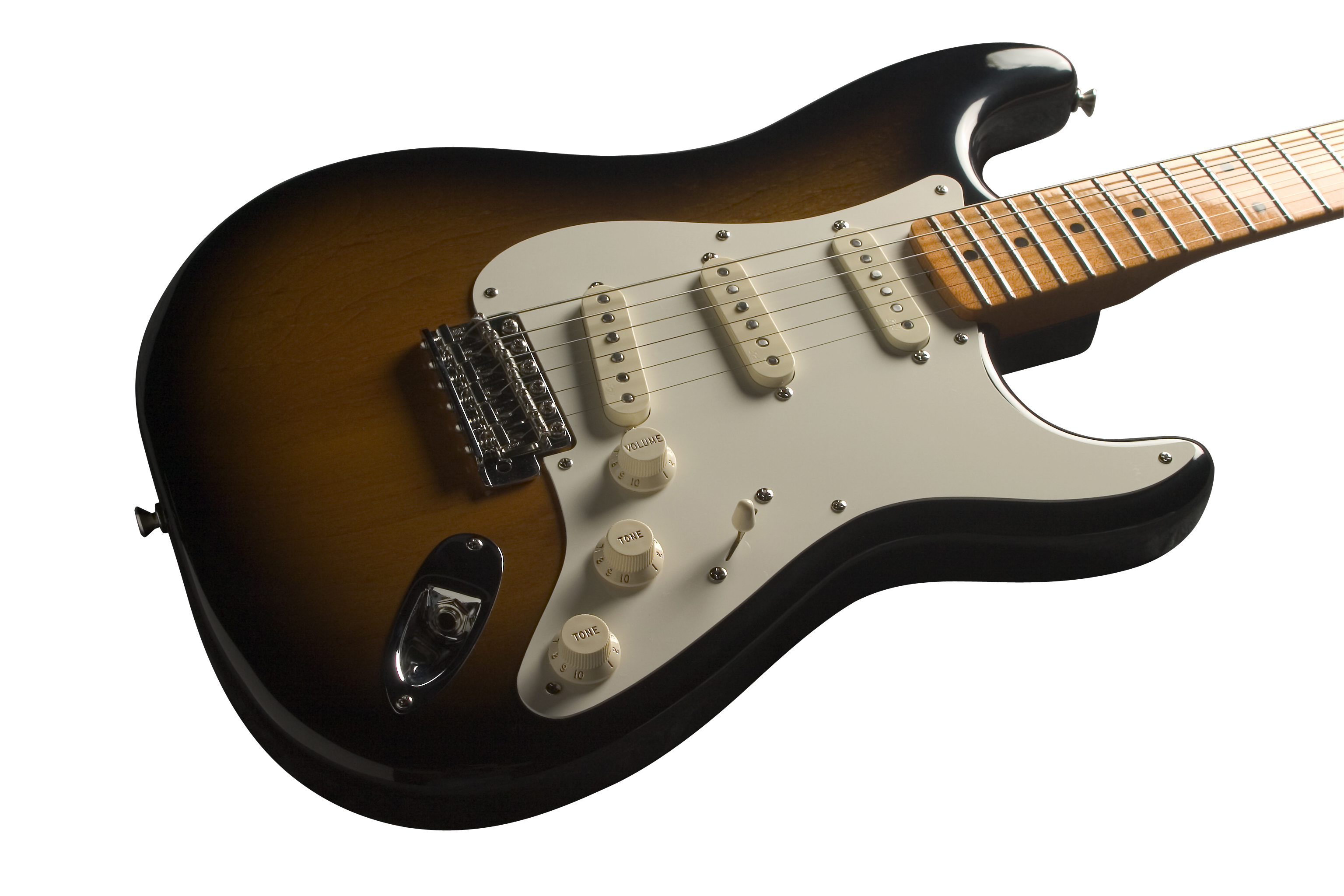 Fender Fender Eric Johnson Stratocaster Signature Guitar, Maple - 2-Color Sunburst