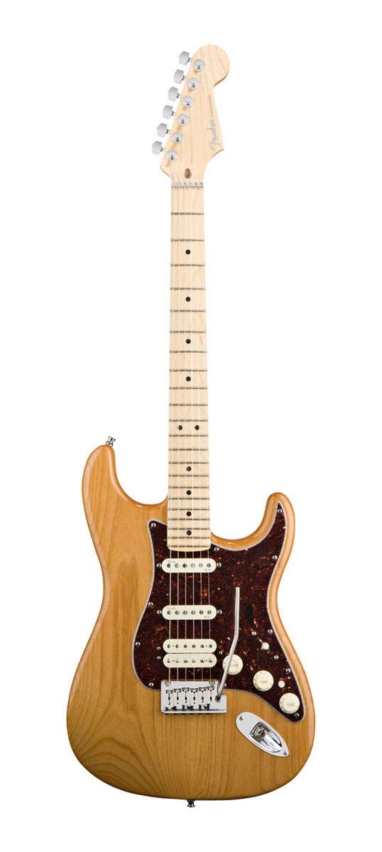 Fender Fender American Deluxe Stratocaster HSS Electric Guitar, Maple - Tungsten