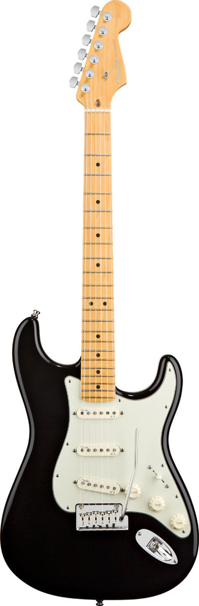 Fender Fender American Deluxe Stratocaster V Neck Electric Guitar - Black