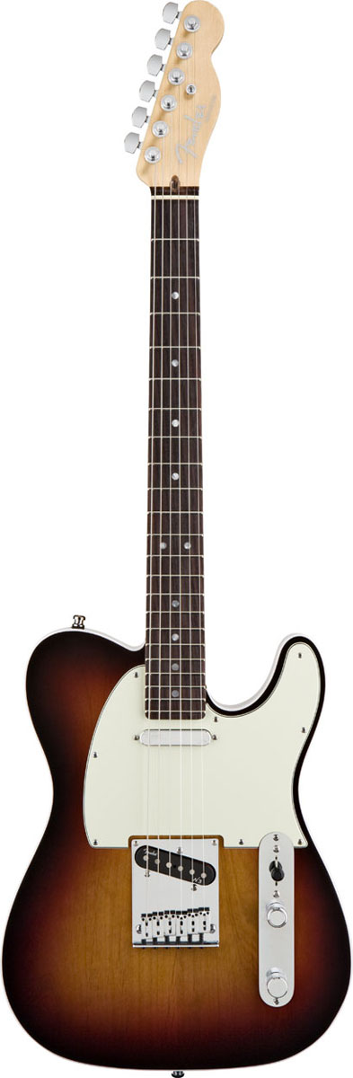 Fender Fender American Deluxe Telecaster Electric Guitar, Rosewood - 3-Color Sunburst
