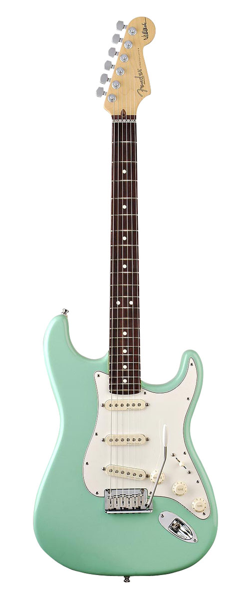 Fender Fender Jeff Beck Stratocaster Signature Electric Guitar with Case - Surf Green