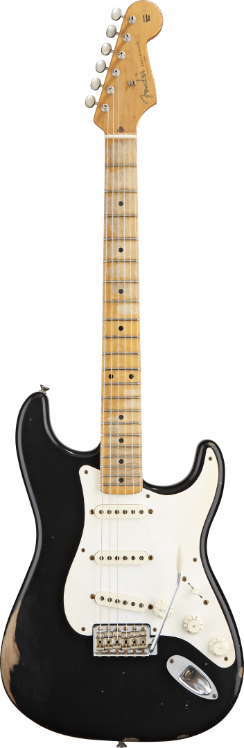 Fender Fender Road Worn 50s Stratocaster Electric Guitar with Gig Bag - Black