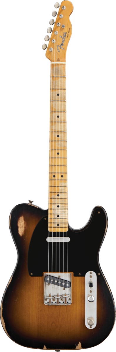 Fender Fender Road Worn 50s Telecaster Electric Guitar with Gig Bag - 2-Color Sunburst