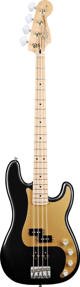 Fender Fender Deluxe Active P Bass Guitar Special Electric Bass Guitar - Black