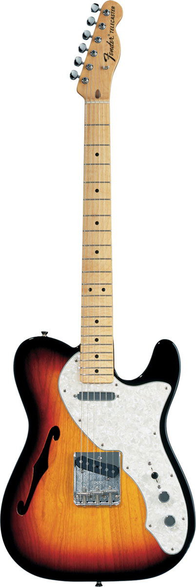 Fender Fender Classic Series 69 Telecaster Thinline Electric Guitar - 3-Color Sunburst