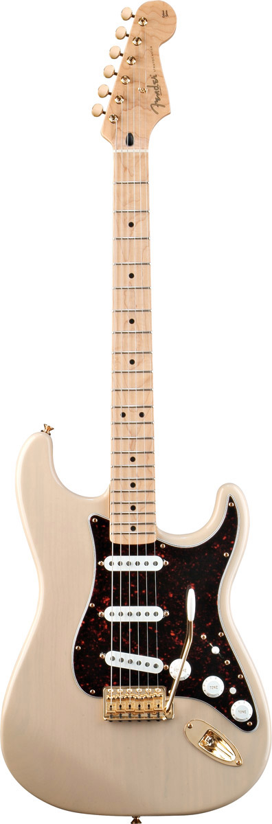 Fender Fender Deluxe Players Stratocaster Electric Guitar, Maple - Honey Blonde