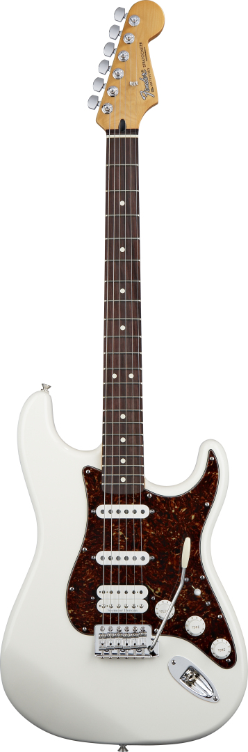 Fender Fender Deluxe Lone Star Stratocaster Electric Guitar with Gig Bag - Artic White