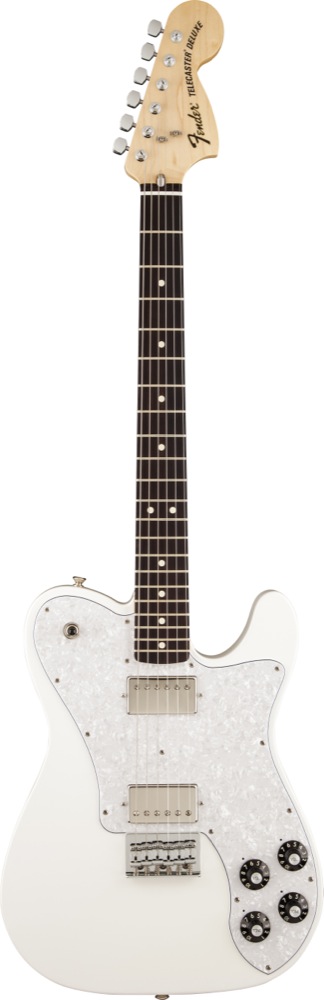 Fender Fender Chris Shiftlett Telecaster Electric Guitar, Rosewood - Arctic White