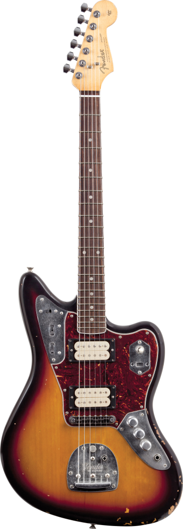 Fender Fender Kurt Cobain Jaguar Electric Guitar with Case - 3-Color Sunburst