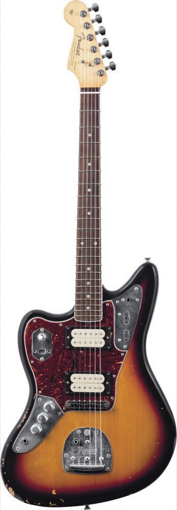 Fender Fender Kurt Cobain Jaguar Left-Handed Electric Guitar, with Case - 3-Color Sunburst