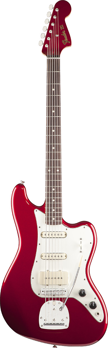 Fender Fender Pawn Shop VI 6-String Electric Bass, Rosewood Fingerboard - Candy Apple Red