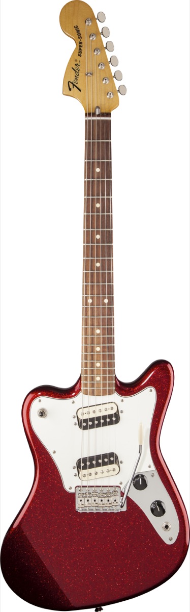 Fender Fender Pawn Shop Super Sonic Electric Guitar, Rosewood Fingerboard - Apple Red Flake
