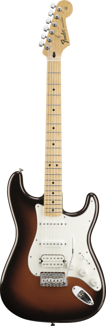 Fender Fender Standard Stratocaster HSS Electric Guitar, Maple - Midnight Wine