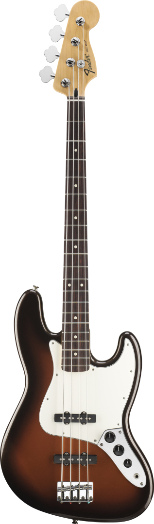 Fender Fender Standard Jazz Electric Bass Guitar, Rosewood - Black