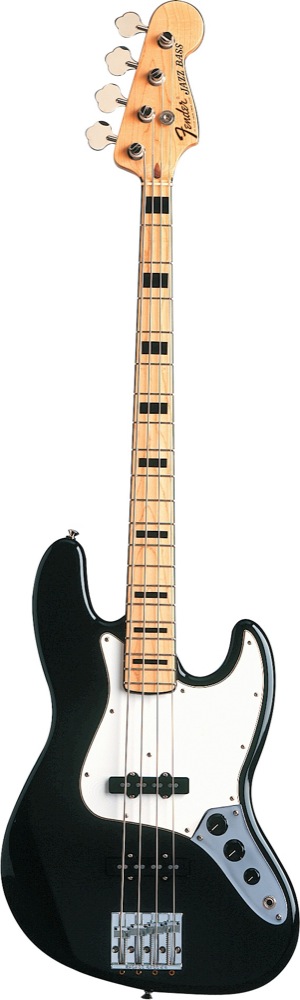 Fender Fender Geddy Lee Jazz Electric Bass, with Maple Fingerboard - Black