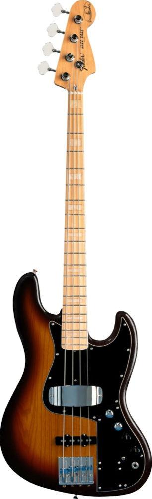 Fender Fender Marcus Miller Jazz Electric Bass (with Maple Fingerboard) - 3-Color Sunburst