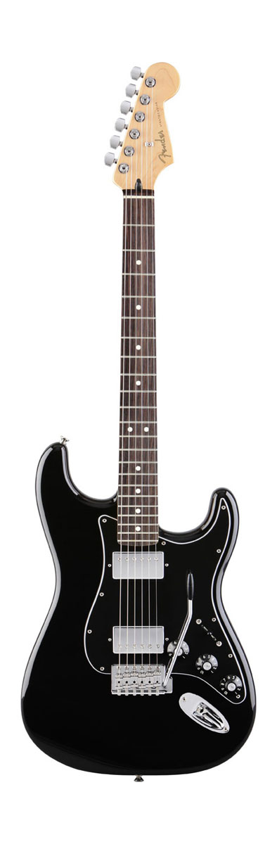 Fender Fender Blacktop Stratocaster HH Electric Guitar, Rosewood - Black