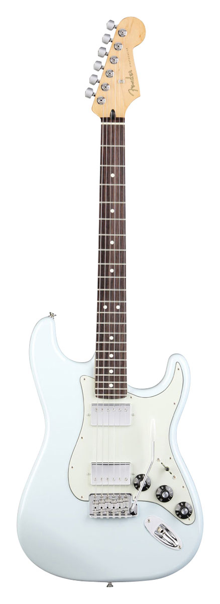 Fender Fender Blacktop Stratocaster HH Electric Guitar, Rosewood - Sonic Blue