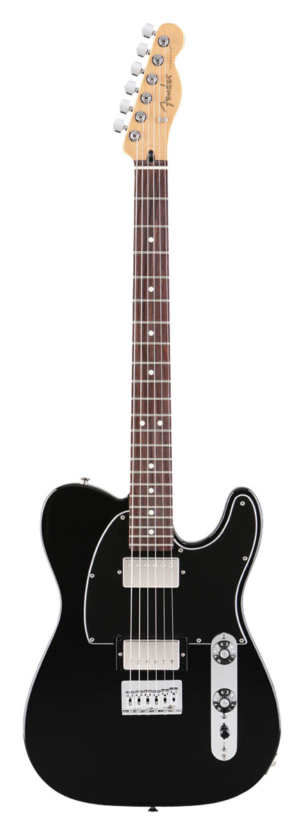 Fender Fender Blacktop Telecaster HH Electric Guitar, Rosewood - Black