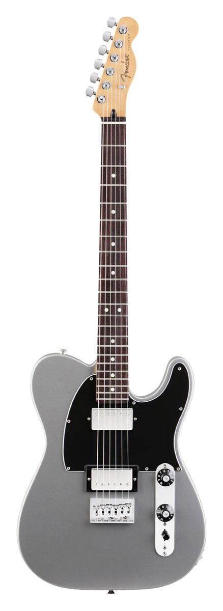 Fender Fender Blacktop Telecaster HH Electric Guitar, Rosewood - Silver