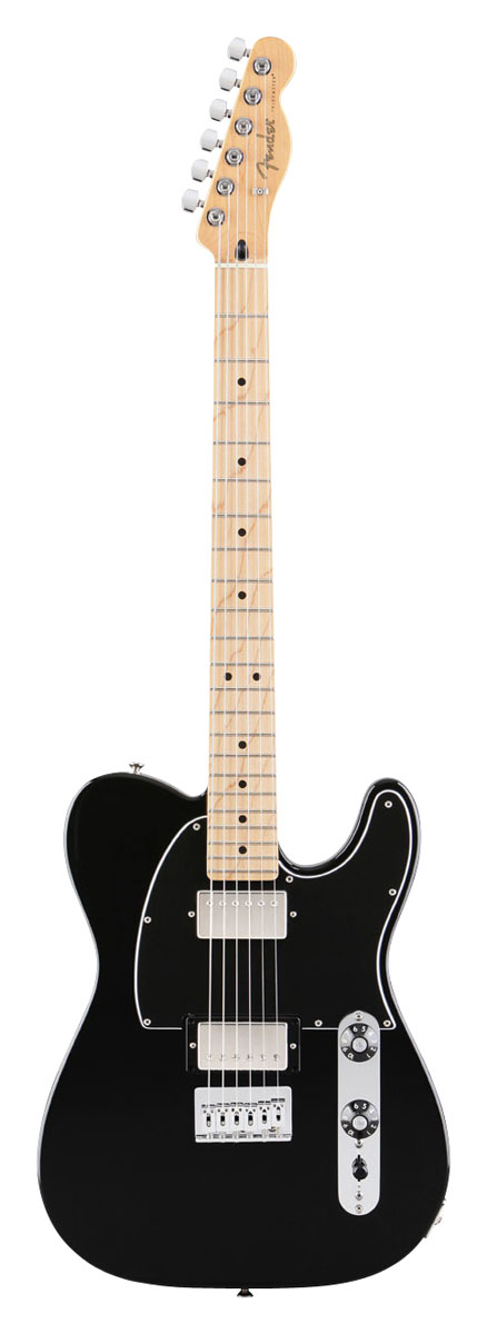 Fender Fender Blacktop Telecaster HH Electric Guitar, Maple - Black