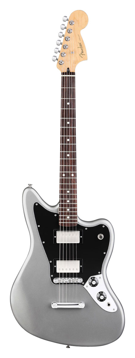 Fender Fender Blacktop Jaguar HH Electric Guitar, Rosewood - Silver