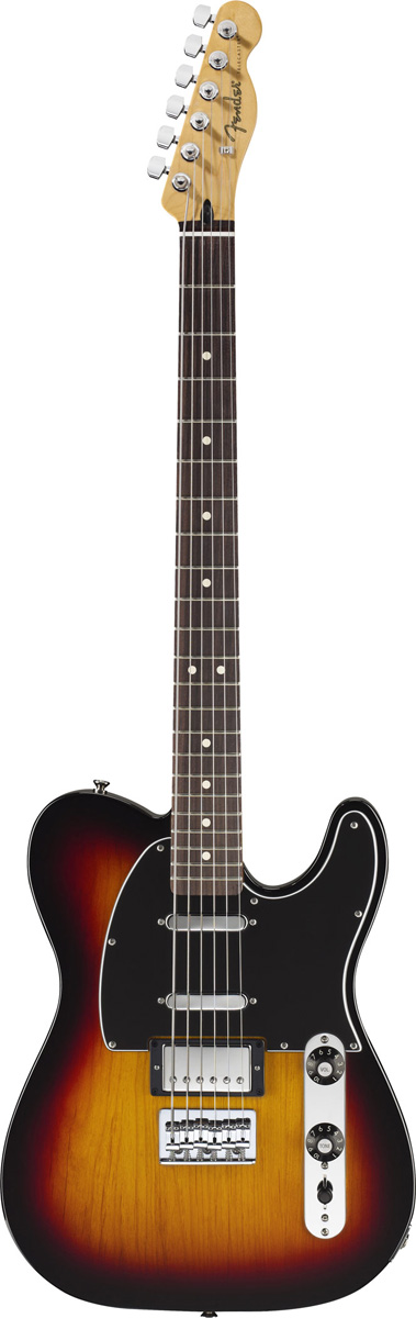 Fender Fender Blacktop Baritone Telecaster Electric Guitar, with Rosewood - 3-Color Sunburst