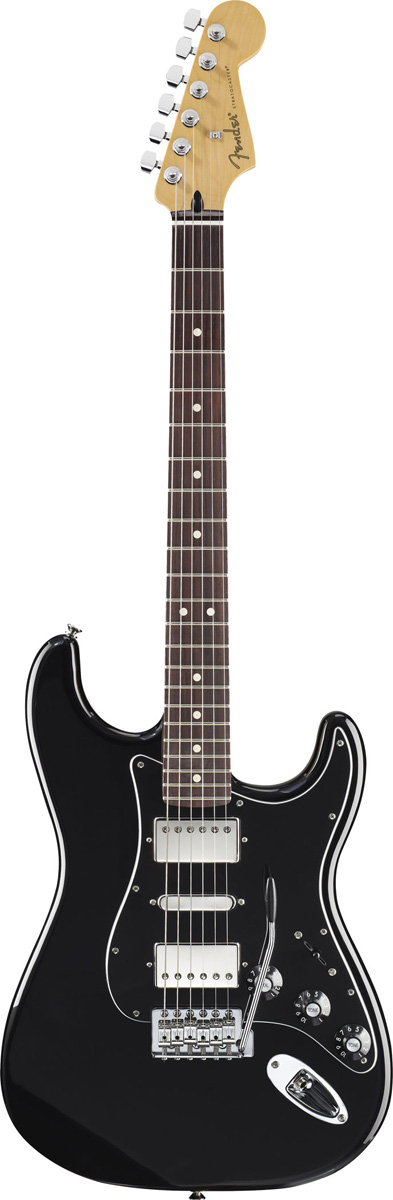 Fender Fender Blacktop Stratocaster HSH Electric Guitar, Rosewood Neck - Black