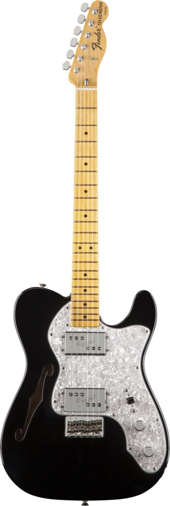 Fender Fender FSR American Vintage '72 Telecaster Thinline Guitar - Black