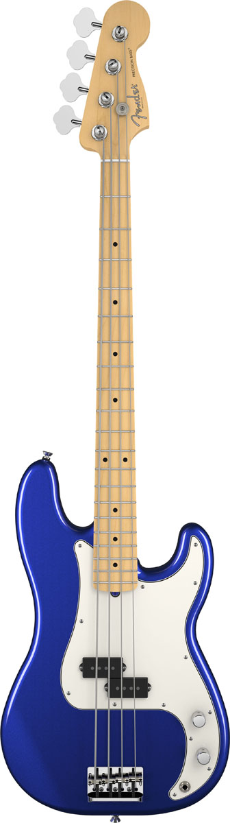 Fender Fender 2012 American Standard Precision Electric Bass, Maple - Mystic Blue