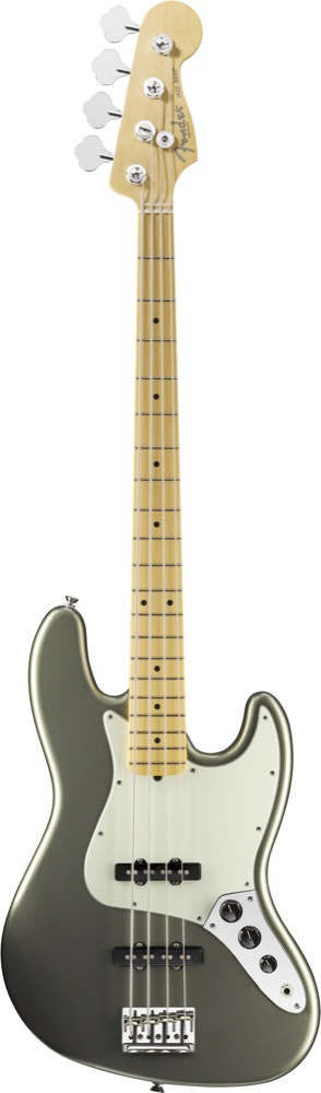 Fender Fender 2012 American Standard Jazz Electric Bass, Maple - Jade Pearl