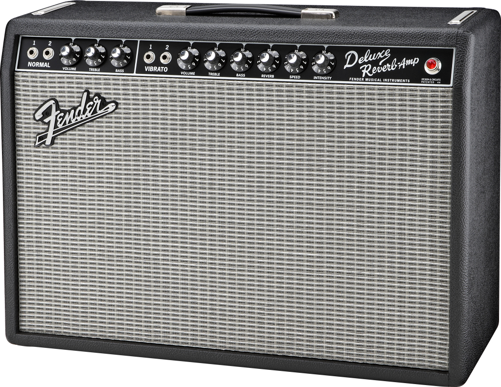 Fender Fender Vintage Reissue '65 Deluxe Reverb Guitar Amplifier, 22 W - Black