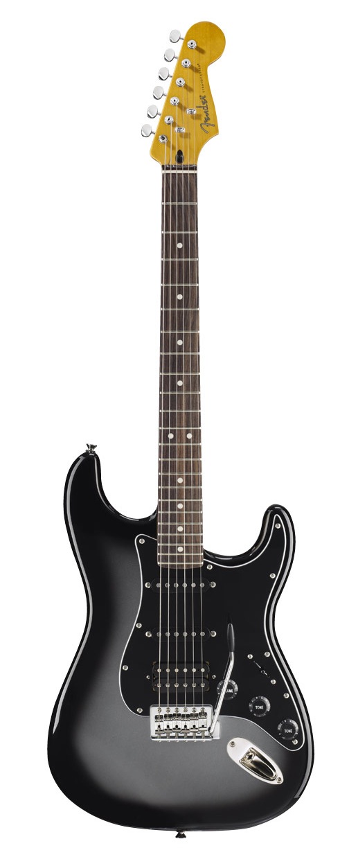 Fender Fender Modern Player Stratocaster HSS Electric Guitar, RW Neck - Silverburst